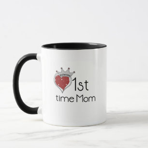 Princess Heart 1:a gången Mamma Tshirts och Gifts Mugg