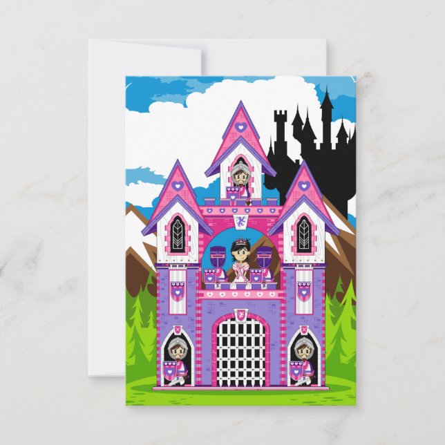 Princess & Heart Knight Castle Scene OSA kort (Framsida)