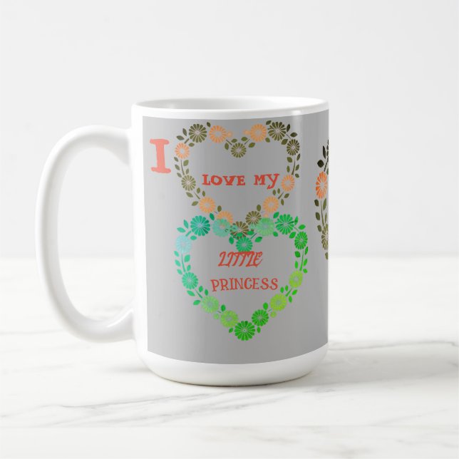 Princess Heart Mugg 15oz. (Vänster)