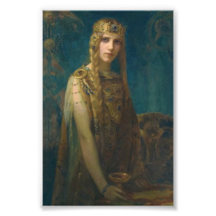 Princess Helen Ha på sig en krona Fototryck