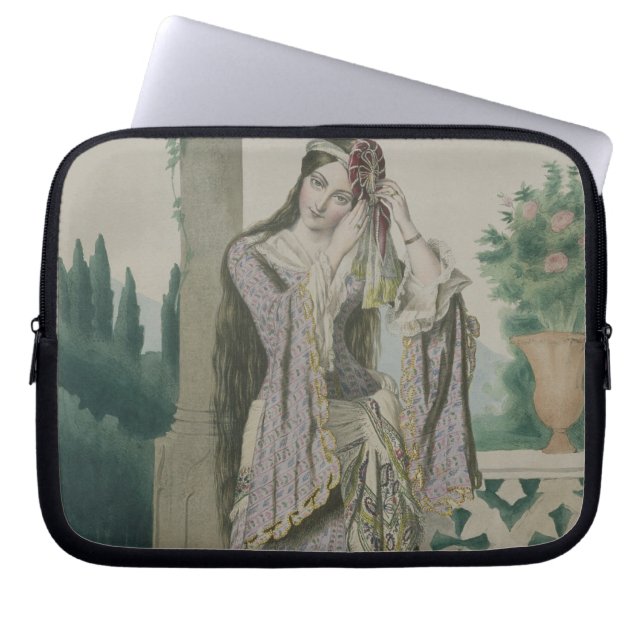Princess Helen som inristas av de Thierry Laptop Sleeve (Framsidan)