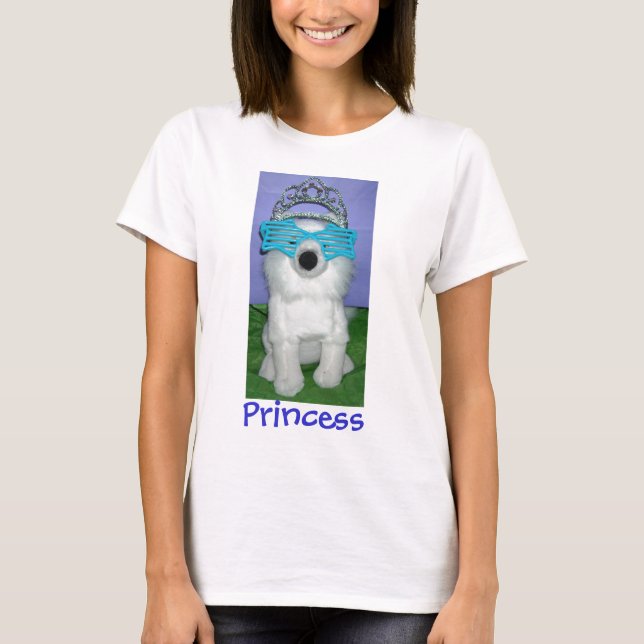 Princess Hund T Shirt (Framsida)