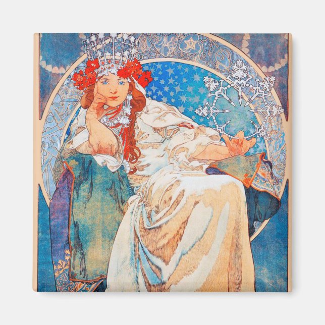 Princess Hyacint, Mucha Magnet (Framsidan)