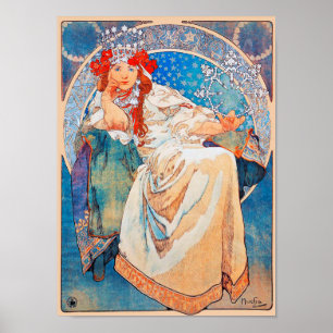 Princess Hyacint, Mucha Poster