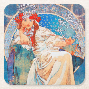 Princess Hyacint, Mucha Underlägg Papper Kvadrat