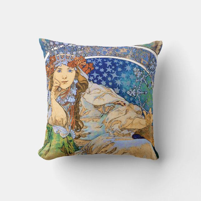 Princess Hyacint Vintage Teater Annonsering Kudde (Framsida)