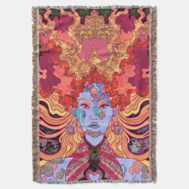 Princess i Red Filt (Framsidan Vertikal)