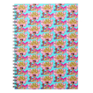 Princess i Rosa Anteckningsbok