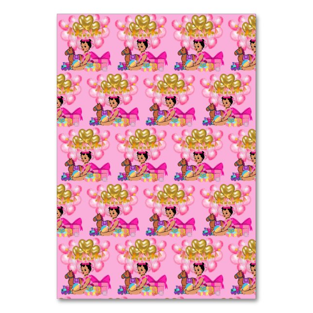 Princess i Rosa Bordsnummer (Framsidan)