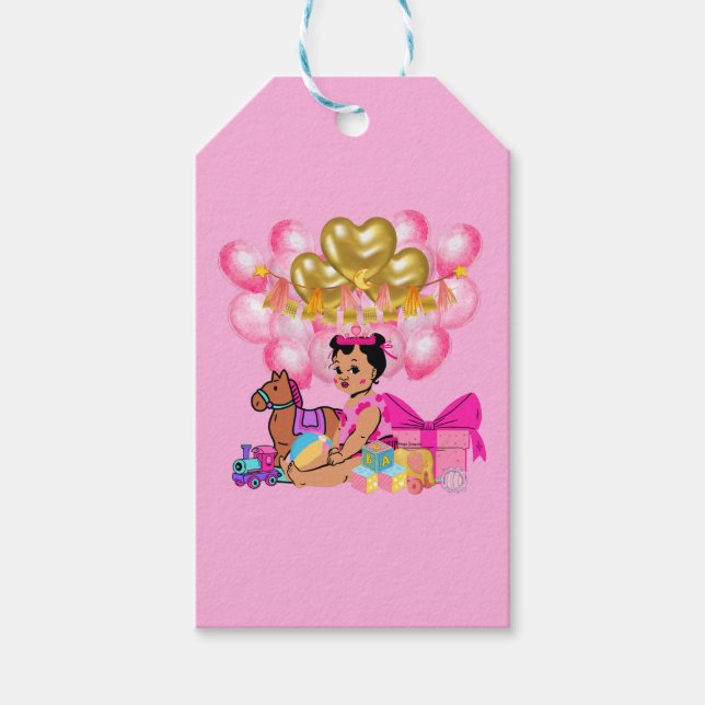 Princess i Rosa Presentetikett (Framsidan)