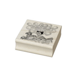 Princess i Rosa Stämpel