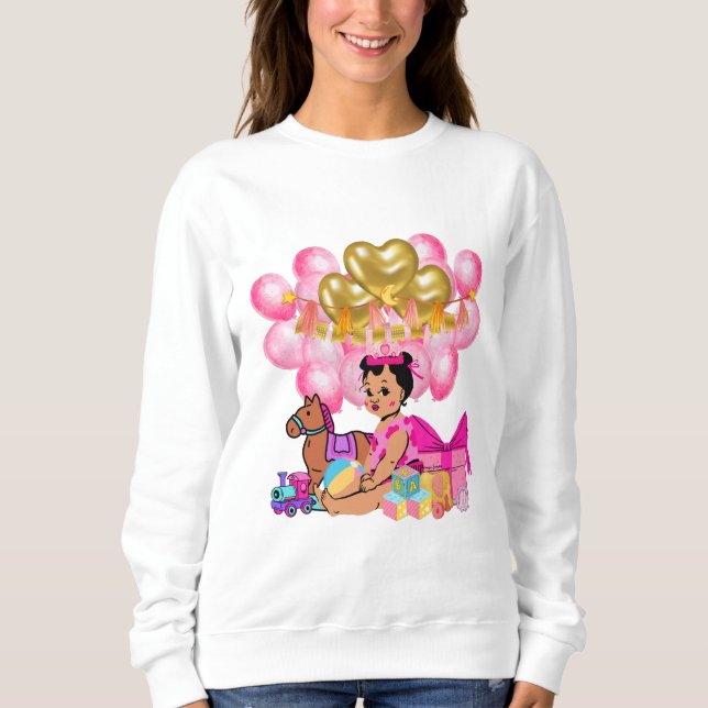 Princess i Rosa T-Shirt (Framsida)