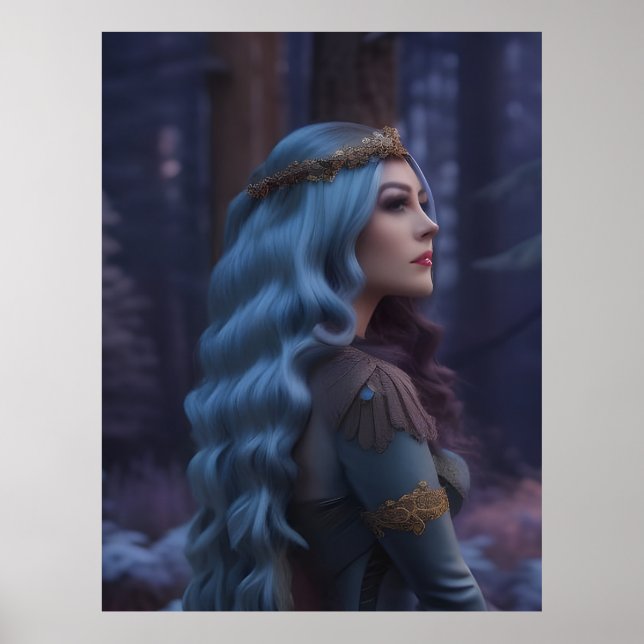 Princess i skogen poster (Framsidan)