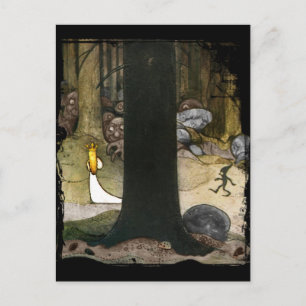 Princess i Skogen Vykort