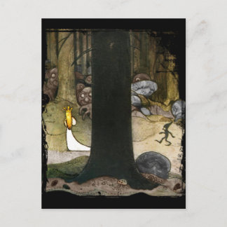 Princess i Skogen Vykort