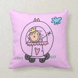 Princess i vagn kudde