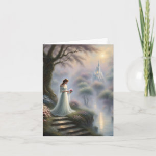 Princess In a Enchanted Garden Anteckningskort