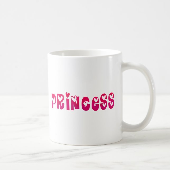 Princess in Hearts Kaffemugg (Höger)