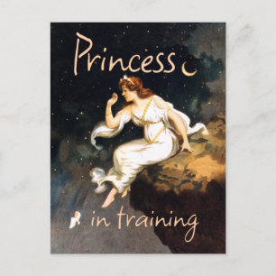 Princess in Training Vykort