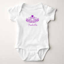 Princess Isabella Shirt, lägg till Babyen Namn!