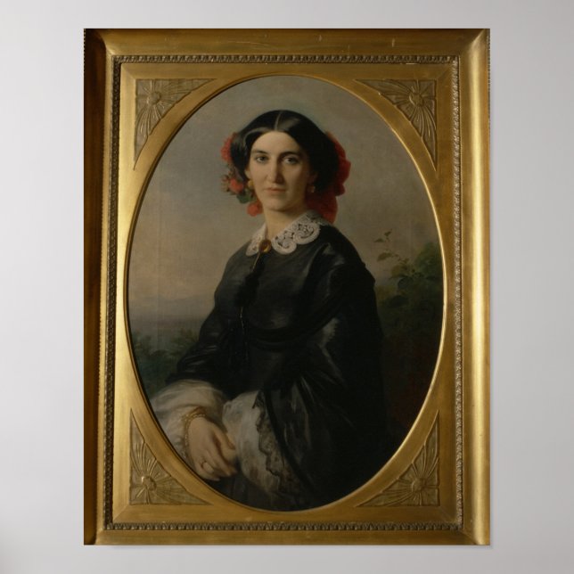 Princess Johanna von Bismarck, 1857 Poster (Framsidan)