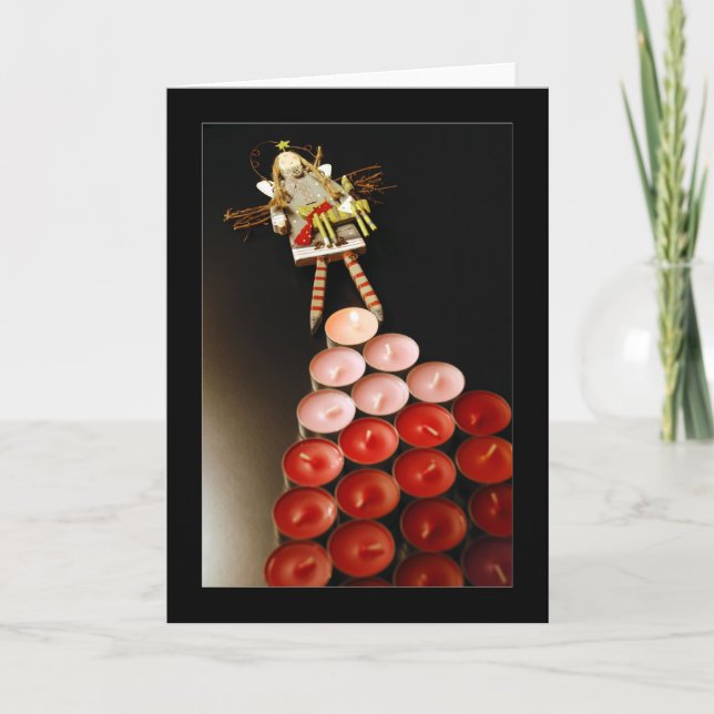 PRINCESS-jul eller födelsedag hälsning Helgkort (Framsida)