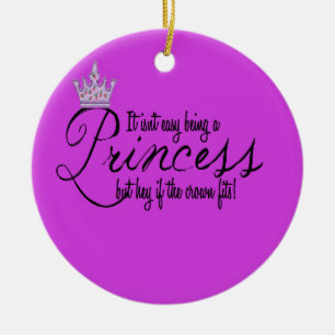 Princess Julgransprydnad Keramik