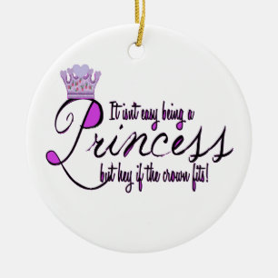 Princess Julgransprydnad Keramik