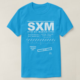 Princess Juliana Internationell Airport SXM T-Shir Tee