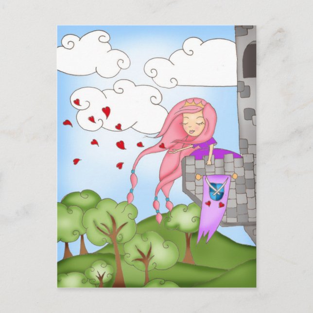 Princess Kärlek - Postcards Vykort (Framsida)