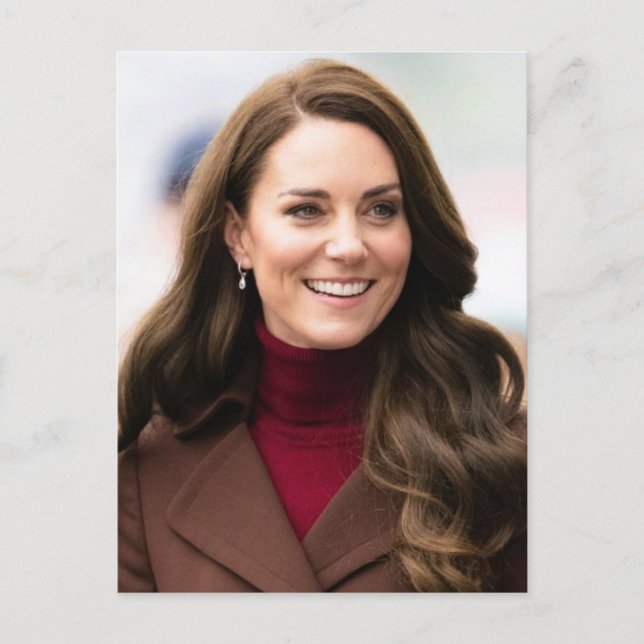 Princess Kate Brown stilized Vykort (Framsida)