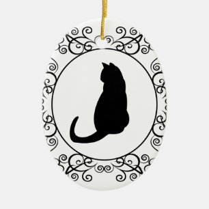Princess Katt Julgransprydnad Keramik