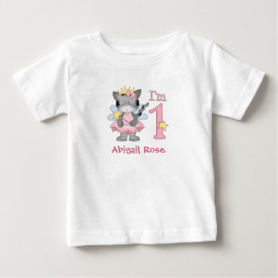 Princess Kattunge 1:a födelsedagen Baby T-Shirt