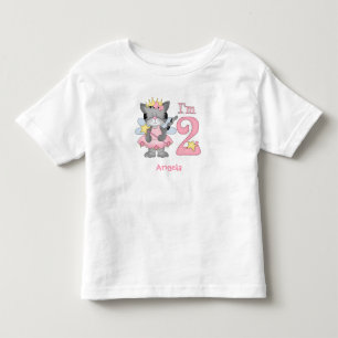 Princess Kattunge 2:a födelsedagen Småbarn T-shirt