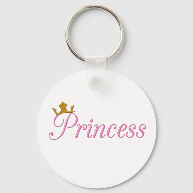 Princess Keychain Nyckelring (Framsida)