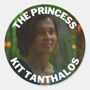 Princess - Kit Tanthalos Runt Klistermärke