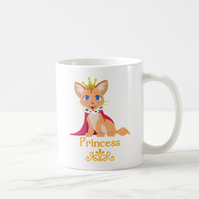 Princess Kitten Kaffemugg (Höger)