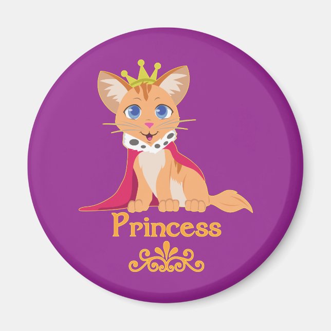 Princess Kitten Magnet (Framsidan)