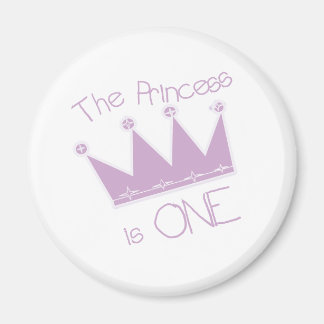 Princess Krona 1:a födelsedagen Magnet
