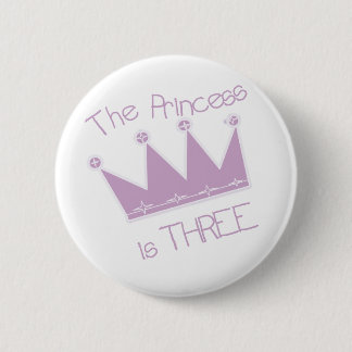 Princess Krona 3:e födelsedagen Tshirts och Gifts Knapp