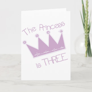 Princess Krona 3:e födelsedagen Tshirts och Gifts Kort