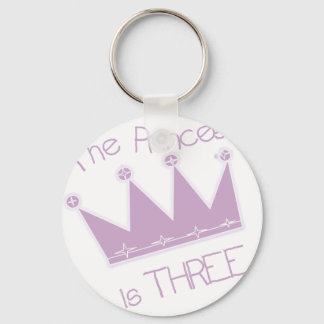 Princess Krona 3:e födelsedagen Tshirts och Gifts Nyckelring