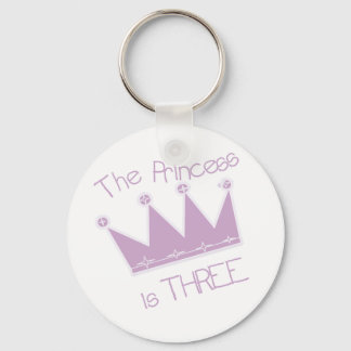 Princess Krona 3:e födelsedagen Tshirts och Gifts Nyckelring