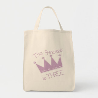 Princess Krona 3:e födelsedagen Tshirts och Gifts Tygkasse