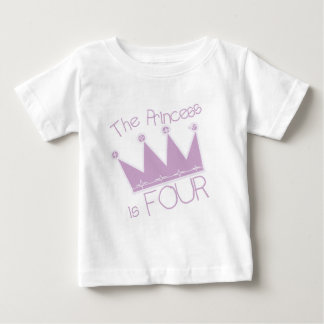 Princess Krona 4e födelsedagen Tshirts