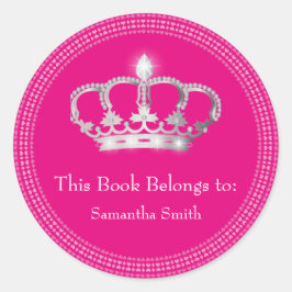 Princess Krona bok etikett