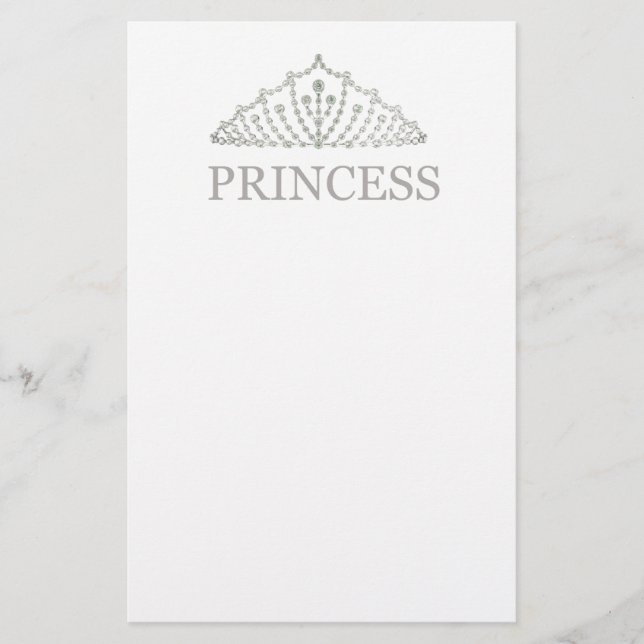 Princess Krona Brevpapper (Framsida)