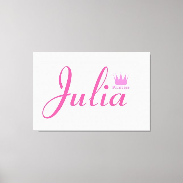 Princess krona canvastryck (Framsida)