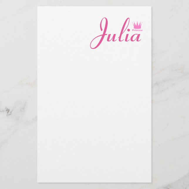 Princess krona flygblad (Framsidan)