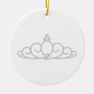 Princess Kröna Julgransprydnad Keramik
